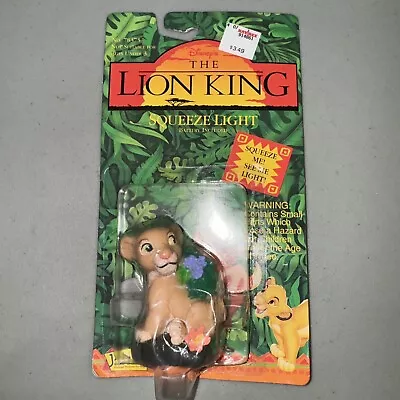 Vintage Disney The Lion King Nala Squeeze Light Figure New Sealed • $8.99