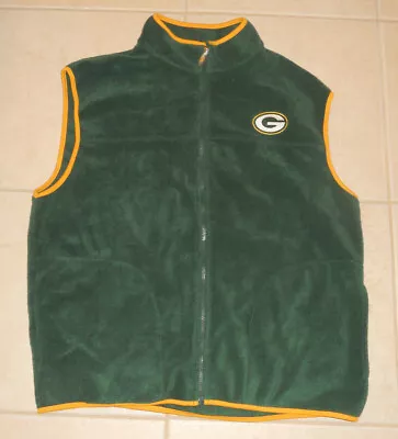 NFL Green Bay Packers Mens Fleece Vest- No Size Tag • $17