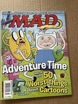 MAD MAGAZINE #520 April 2013 - Cartoons W/mailer VG Shipping Included￼ • $12.90