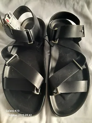 Zara Ladies Black Sandals Size 6 • £20