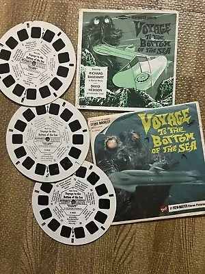 GAF View-Master Reels Voyage To The Bottom Of The Sea Reels B 4831-4833 • $9.99