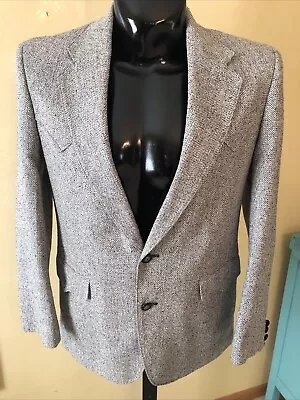 Circle S Mens Western Style Sport Blazer Jacket Tweed Size 44 R • $59.99