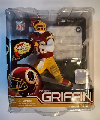 McFarlane Figure Robert Griffin III NFL Series 31 Washington Redskins RG3 NEW • $16.85