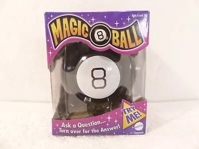 2016 Mattel Magic 8 Ball Black 20 Answer Fortune Teller Novelty Toy BRAND NEW! • $14.95