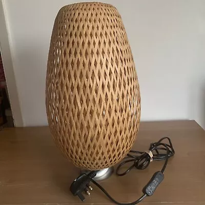 IKEA BOJA Handmade Table Lamp - Bamboo • £30