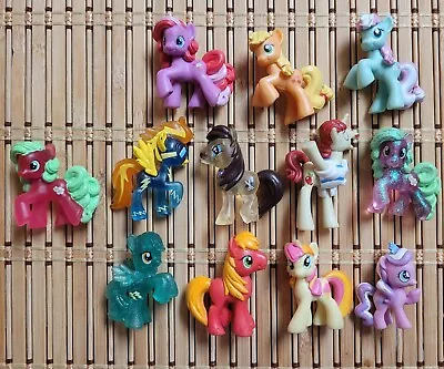 My Little Pony MLP Blind Bag Mini Figure Lot Of 12 Glitter Translucent • $20