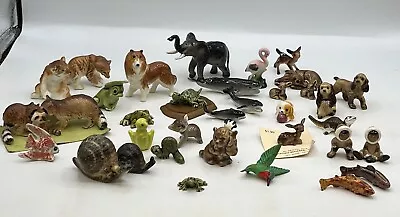 Hagen Renaker Wade Whimsey Mini Ceramic Animal Dog Deer Bear Fish Eskimo Lot 35+ • $59.95