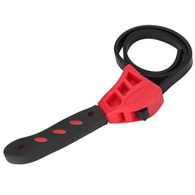 £7.75 • Buy 6 Inch Rubber Strap Wrench DIY Pipe Spanner Rubber Grip Wrench Soft Handle UK