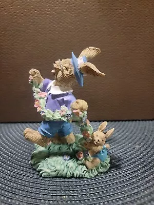 Mervyn's 1995 Bunny Rabbit Easter Springtime Figurine • $15.99