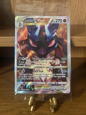 $3.98 • Buy Pokemon TCG Black Star Promo SWSH291 - Lucario VSTAR - Ultra Rare - NM - SEALED