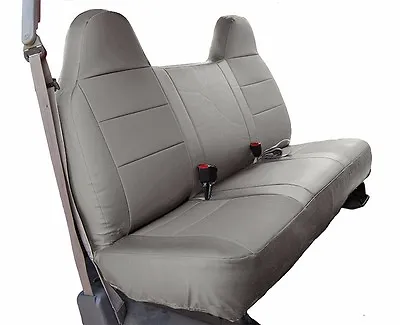 Iggee S.leather Custom Bench Front Seat Covers For Ford F-150 Grey • $169