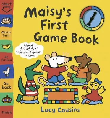 Maisy's First Game Book - Lucy Cousins 0763628123 Board Book • $4.93