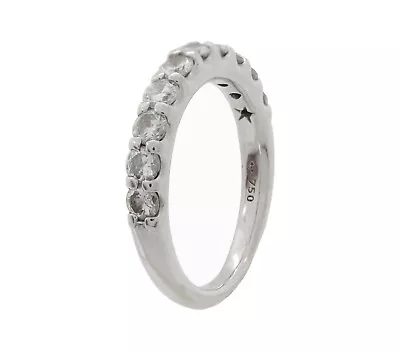 H.Stern Half Turn 10 Diamonds Alliance Ring 0.69ct 18k Nobel White Gold Stern • $3299