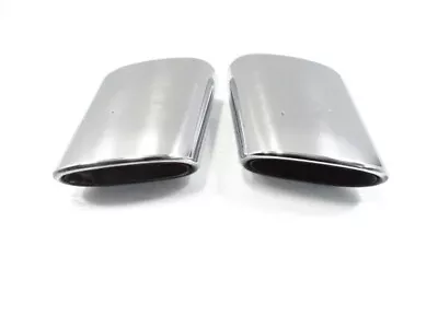 05 Mercedes R230 SL500 Exhaust Tips Set Left And Right OEM • $59.99