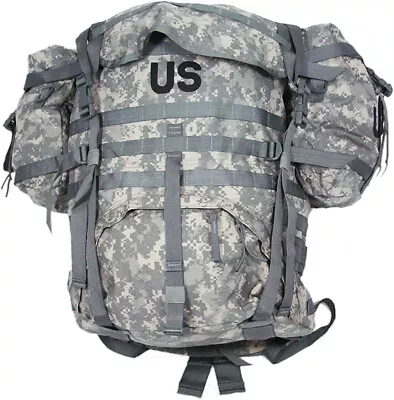 US Military ACU MOLLE II LARGE RUCKSACK BACKPACK - COMPLETE - ARMY Ruck USGI VGC • $36.80