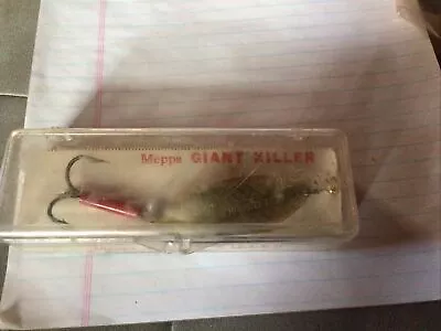 Vintage Mepp's Musky Giant Killer Musky Muskie Fishing Lure Spinner Nib • $10