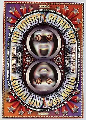 $90.98 • Buy No Doubt / Blink 182 Concert Poster 2004 BGP-320