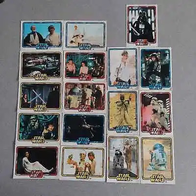 Star Wars Trading Cards And Wallet Vintage 1978 Big G Cereal Set Missing Card 14 • $74.73