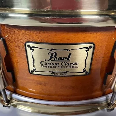 Pearl CL1455SN C Custom Classic Snare Drum 14 × 5.5  W/Soft Case From JAPAN • $777