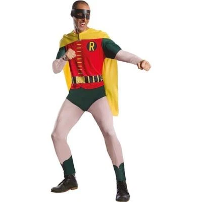 £26.49 • Buy Rubie's DC Comics 1966 Robin Men's Fancy Dress Costume