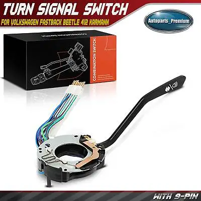 Turn Signal Switch For Volkswagen Fastback Beetle 412 Squareback Karmann Ghia • $18.99