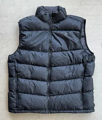Mountain Hardware Vest Men’s XL Q Shield 650 Goose Down Insulated Puffer Black • $64.99
