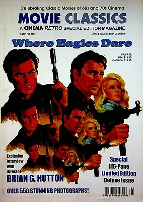 Cinema Retro Movie Classics Special Edition Deluxe Issue Where Eagles Dare • $23.99