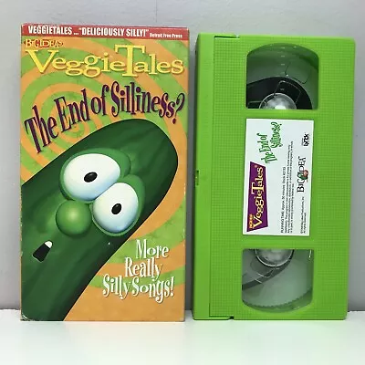 VeggieTales Silly Sing-Along Songs 2 VHS Video Tape End Of Silliness? Rare Green • $11.99