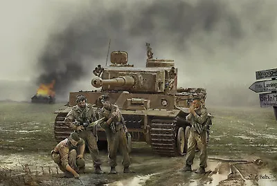 WW2 German Wehrmacht Tiger Tank T-VI Picture • $3.99