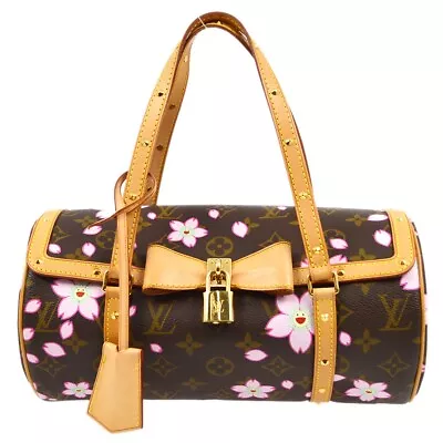 Louis Vuitton Monogram Cherry Blossom Papillon Handbag M92009 SL0048 KK91554 • £1884.48