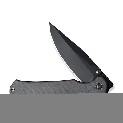 WE Knife Evoke 21046-4 Tiger Stripe Flamed Titanium 20CV Steel Pocket Knives • $227.55