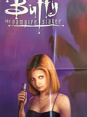 $6.99 • Buy 2002 BUFFY THE VAMPIRE SLAYER Promo Poster Dark Horse * Sarah Michelle Gellar *