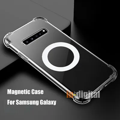 $16.43 • Buy Magnetic Case For Samsung Galaxy S10 5G S7 S8 S9 Cover Privacy Screen Protector