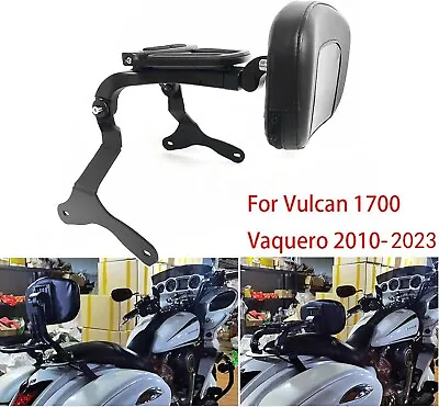 Driver Passenger Backrest Sissy Bar For Kawasaki Vulcan 1700 Vaquero 2010-2023 • $368.88