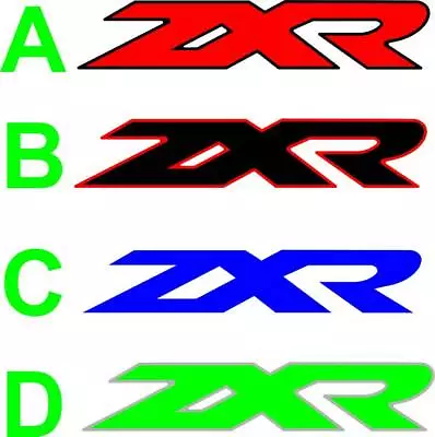 ZXR Decals Stickers Badges Tank Fairing Etc.1 Pair 2 Colour. PLEASE READ! • £5.99