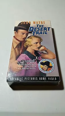 The Desert Trail (VHS 1993) BRAND NEW SEALED John Wayne Mary Kornman • $3.99