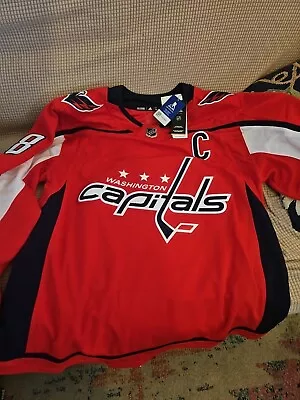 Alex Ovechkin Authentic Washington Capitals Adidas Primegreen Jersey 54 NWT • $180