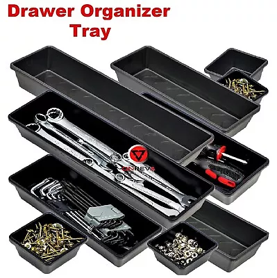 Tool Box Chest Cabinet Organizer Tray Rolling Cart Drawer Organizer Tools Holder • $17.99