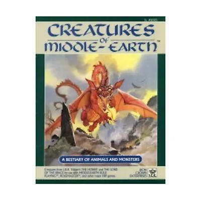 £52.72 • Buy ICE MERP 1st Ed Creatures Of Middle-Earth VG+