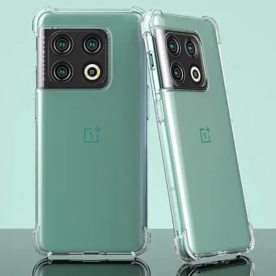 $12.99 • Buy For OnePlus N10 Nord 2T N100 8T Clear Shockproof Transparent Soft TPU Case Cover