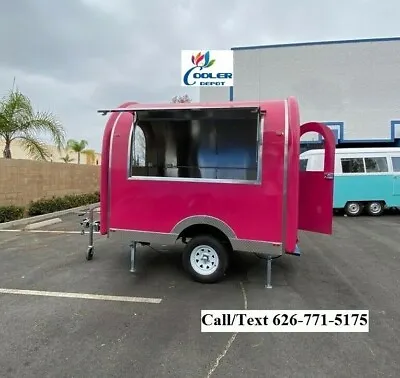 NEW Electric Mobile Food Trailer Enclosed Concession Stand Design 4  Hitch • $8001.36