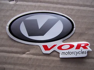 Sticker  VOR Motorcycles  450 503 530 Vertemati NEW • $14.80