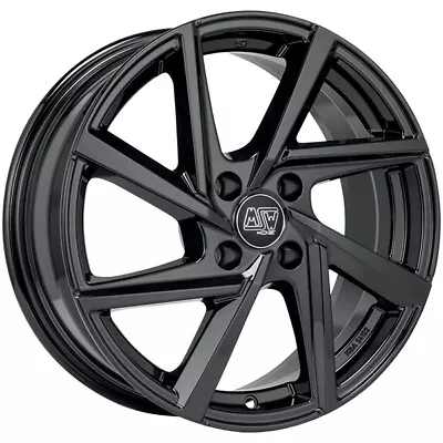 Alloy Wheel Msw Msw 80-4 7x17 4x100 Gloss Black W19382501tc5 • $269