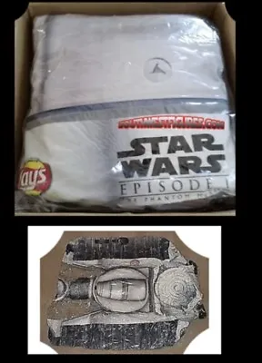 RARE Star Wars Episode I Lays Promo INFLATABLE Pod Racer Factory Sealed Vintage • $1011.63