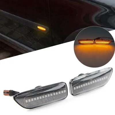 LED Dynamic Side Marker Turn Signal Light For Volvo S60 S80 MK1 V70 MK2 XC70 90 • $12.59