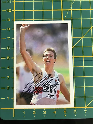 Roger Black MBE- Olympic Athlete - Runner – Signed Collectors Card - Not Dedicat • £0.99