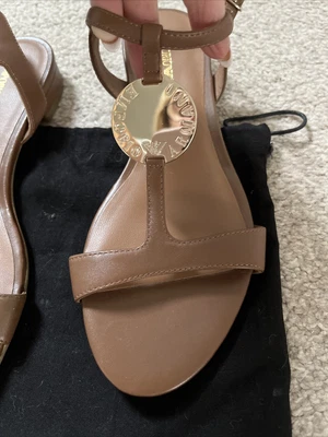 £40 • Buy Emporio Armani Ladies Shoe/sandel Size 4  Brown 