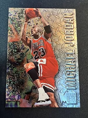1996-97 Fleer Metal Michael Jordan #11 Chicago Bulls • $15