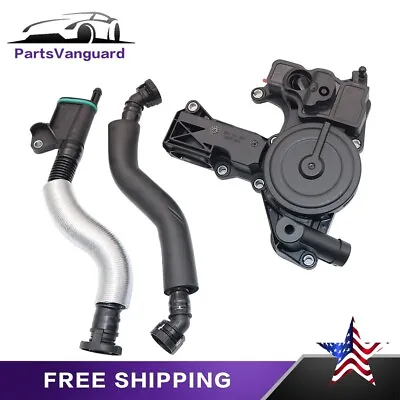 PCV Valve With Breather Hose Kit Fit Audi A4 Allroad Technik Wagon 2.0L 2016 • $157.99