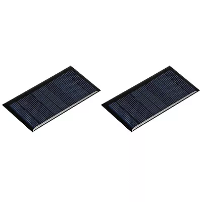 Mini Solar Panel Cell 4.5V 80mA 0.36W 77.5mm X 40.5mm For DIY Project Pack Of 2 • $7.66